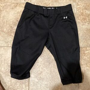 Under Armour Softball Pants Capris Size Large